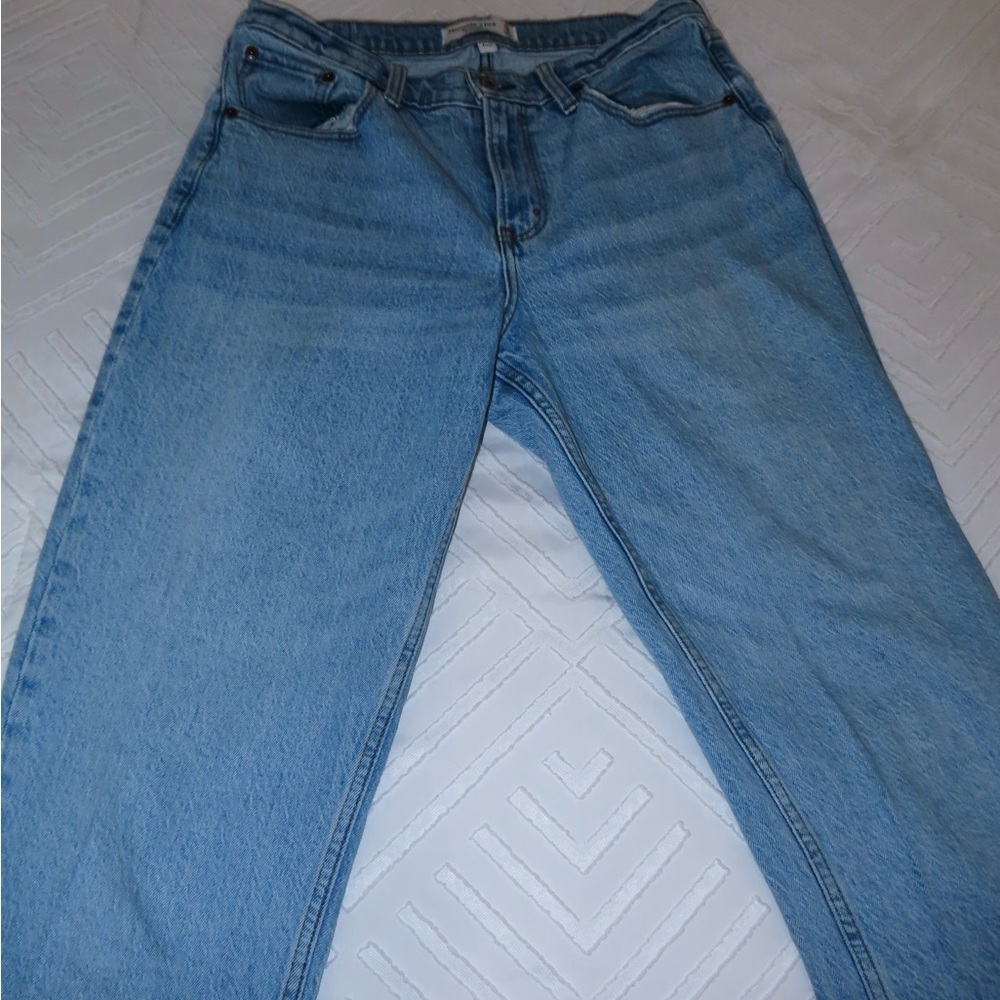 Abercrombie & Fitch Light Blue Flare Jeans